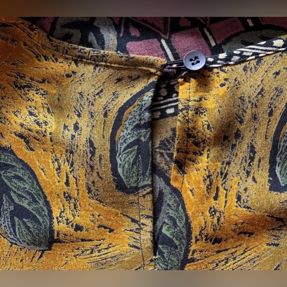 SKIRT SET Vintage Casual Corner Slit Skirt/Cap Sleeve Pencil Skirt MIDI - Picture 5 of 6